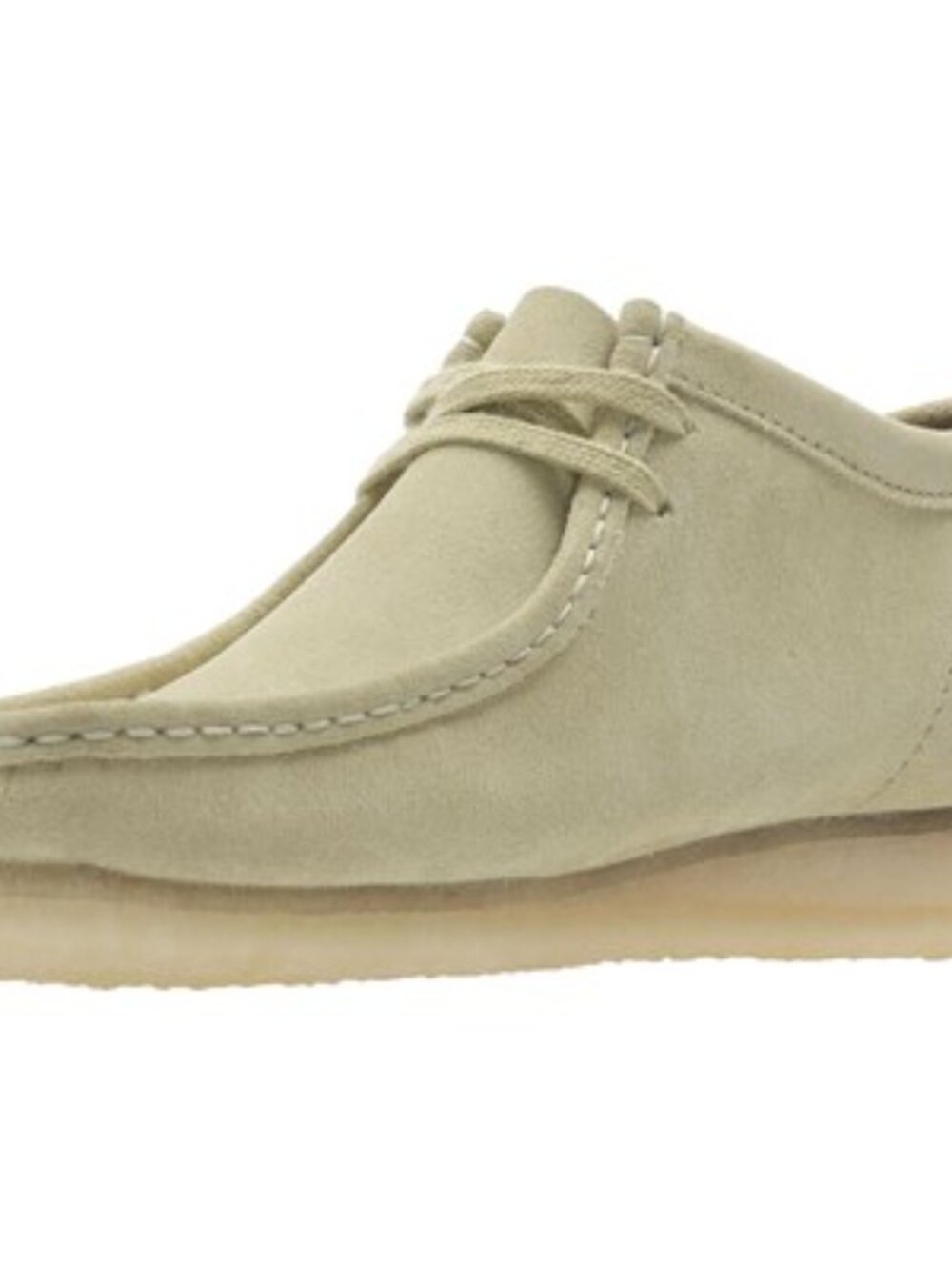 Clarks - Mens Wallabee 2 Shoes, size 8.5 US mens, color tan.